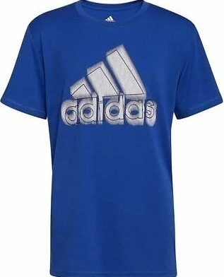 Camisa Esportiva Azul Adidas