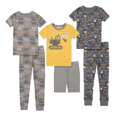 Conjunto Pijama 6 Peças Sweet Kids Headquarters