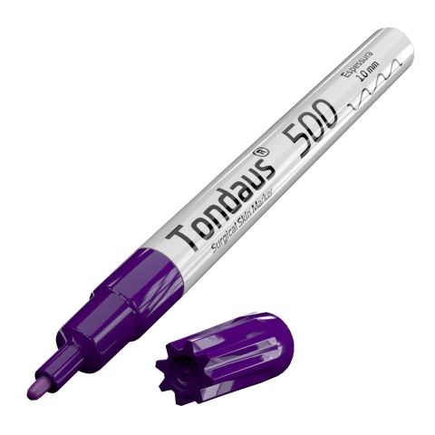 CANETA MARCAÇÃO CIRÚRGICA 2.0 a 3.0MM ROXO 01UN TONDAUS 700