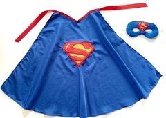 Kit máscara + capa superheroes y heroinas Flash, Batman, Hulk, Robin, Increibles, Thor, Maravilla, Spiderman, Superman, Batgirl