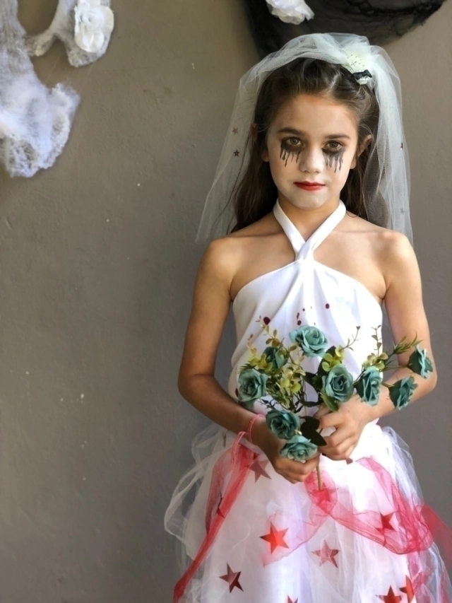 Disfraz halloween novia zombie