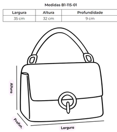 Bolsa Feminina Via Marte B1-115 - VMB Shoes