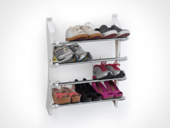 Sapateira Retrátil para Porta/Parede ou Closet Maxxi 12 pares - Arthi - comprar online