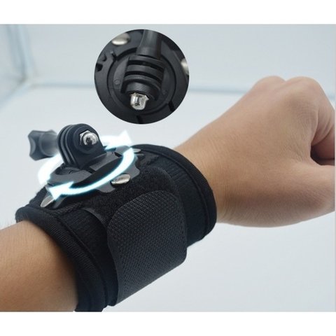Suporte de Pulso com Rotação 360° para GoPro