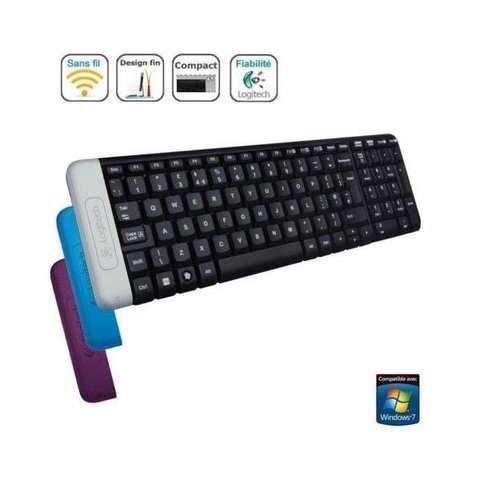 Teclado Sem Fio Logitech Wireless Keyboard K230 - ABNT2