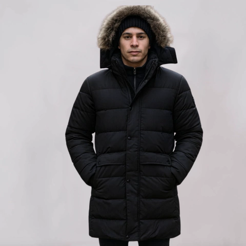 Parka Noruega Negro - comprar online