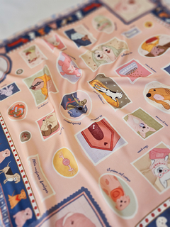Pañuelo Mi album de perritos - comprar online