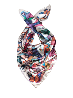 Pañuelo Aves y Mariposas - comprar online