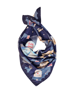 Pañuelo El mundo de Alicia - comprar online