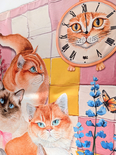 Pañuelo Gatos en la cocina - tienda online