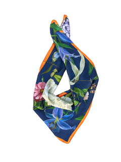 Pañuelo Perfume en flor Azul - comprar online