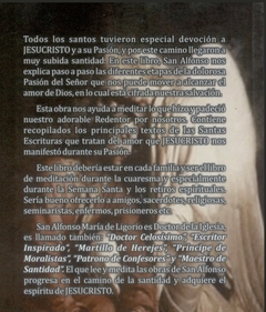 El amor del alma o Meditaciones sobre la Pasión de Jesucristo. San Alfonso María de Ligorio - comprar online