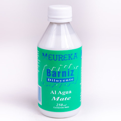 Barniz Diluyente al Agua Eureka x 250 ml (Mate, Semimate o Brillante) - comprar online