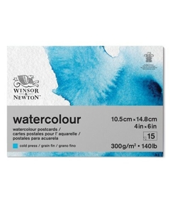 Block Classic Acuarela Pad Cold W&N A5 Postcard 15 H / 300 G