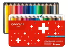 Lapices Acuarelables Caran D'Ache Professional 40 Colores