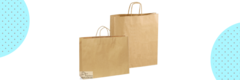 Banner de la categoría Bolsas papel kraft madera
