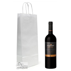 Bolsas kraft blanco - p/Botellas