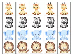 Stickers Personajes 4,5 x 4,5 cm - paq x 20 unid - comprar online