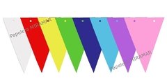 Banderines en cartulina - Lisos - comprar online