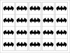 Stickers Personajes 4,5 x 4,5 cm - paq x 20 unid