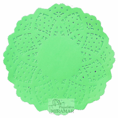 Blondas papel redondas color 10cm (paq x 100) - Papelera Miramar