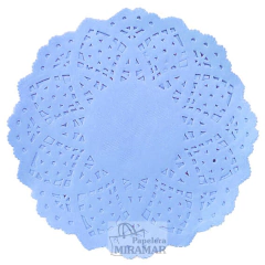 Blondas papel redondas color 10cm - paq x100 en internet