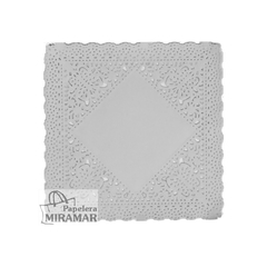 Blondas papel cuadradas 9*9cm (paq x100) - Papelera Miramar