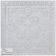 Imagen de Blondas papel cuadradas 13*13cm (paq x100)