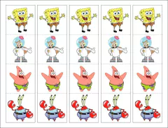 Stickers Personajes 4,5 x 4,5 cm - paq x 20 unid en internet