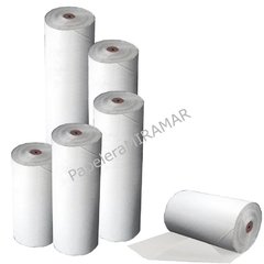 Bobina papel sulfito blanco