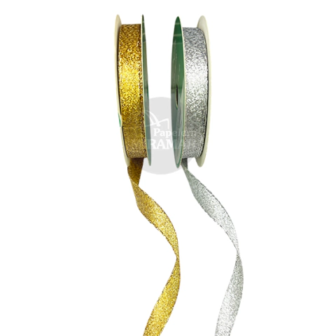 Cinta Lurex metal 10 mm (x 10 mts) - cod C-706 - comprar online