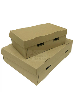 Caja tipo empanadas grande 27 x 20,5 x 7 cm