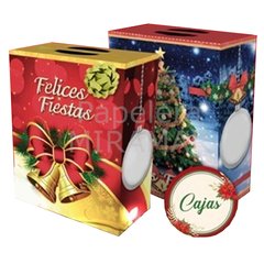 Caja navideña 27x14x34 cm