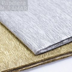 Papel Crepe metal - 47x200 cm