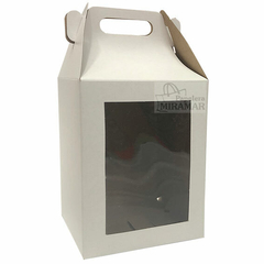 Caja cubo c/visor 9,5 x 9,5 x 12,5cm - comprar online