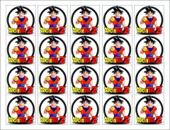 Stickers Personajes 4,5 x 4,5 cm - paq x 20 unid