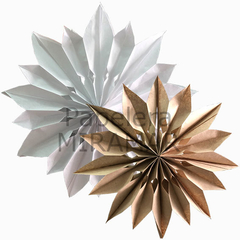 Estrella de papel calada
