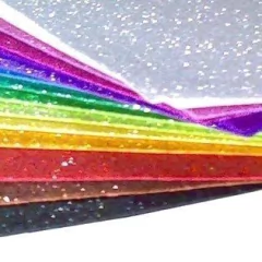 Goma Eva Glitter Metal - 40x60 cm
