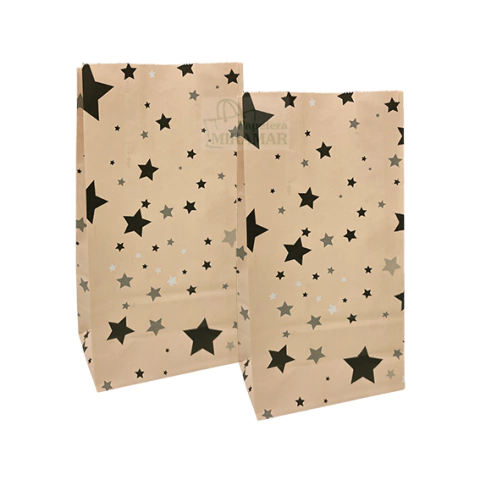 Bolsas sin manijas estrellas 12 x 24 x 07 cm - comprar online