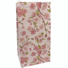 Bolsas sin manijas flores 12 x 24 x 07 cm en internet