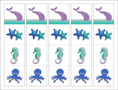 Imagen de Stickers Personajes 4,5 x 4,5 cm - paq x 20 unid