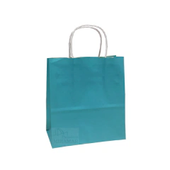 Bolsas color celeste 18 x 20 x 08 cm