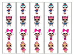 Stickers Personajes 4,5 x 4,5 cm - paq x 20 unid - tienda online