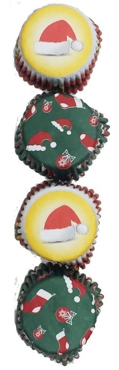 Pirotines p/cupcakes Nº 10 Estampados - comprar online