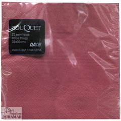 Servilleta tissue 2 pliegos color 33x33cm - Papelera Miramar