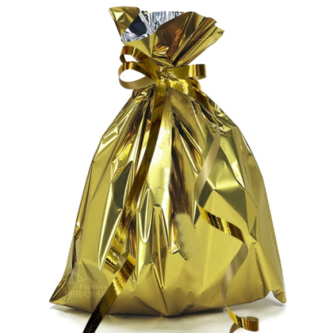 Bolsas Metalizadas 50x70cm ideal p/Cotillon Carnaval Carioca - comprar online