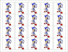 Stickers Personajes 4,5 x 4,5 cm - paq x 20 unid - tienda online