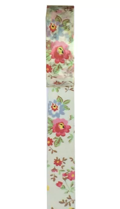 Imagen de Cinta adhesiva papel de arroz "Washi tape" x 10 mts - cod C-718