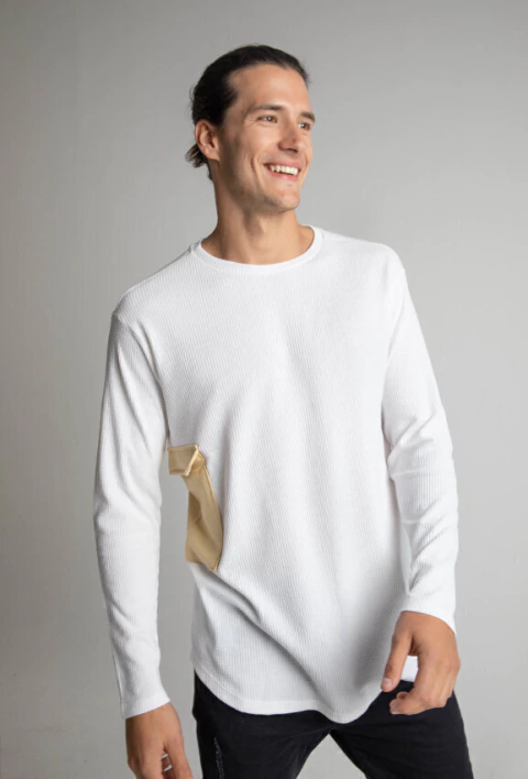SWEATER PARKER WHITE