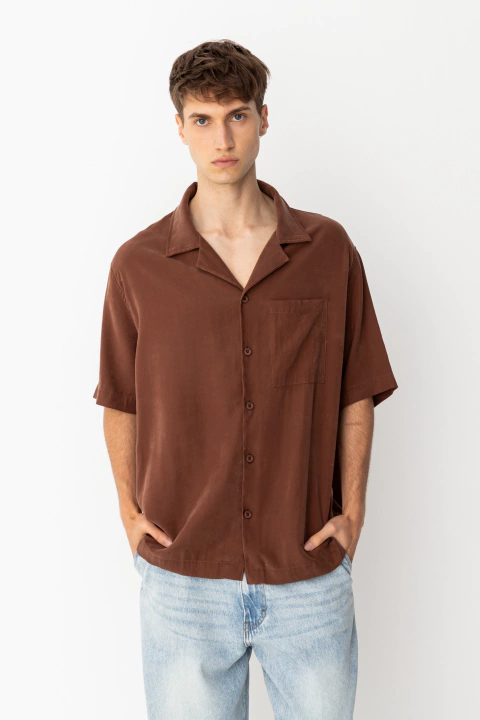 CAMISA CHIESA MARRON